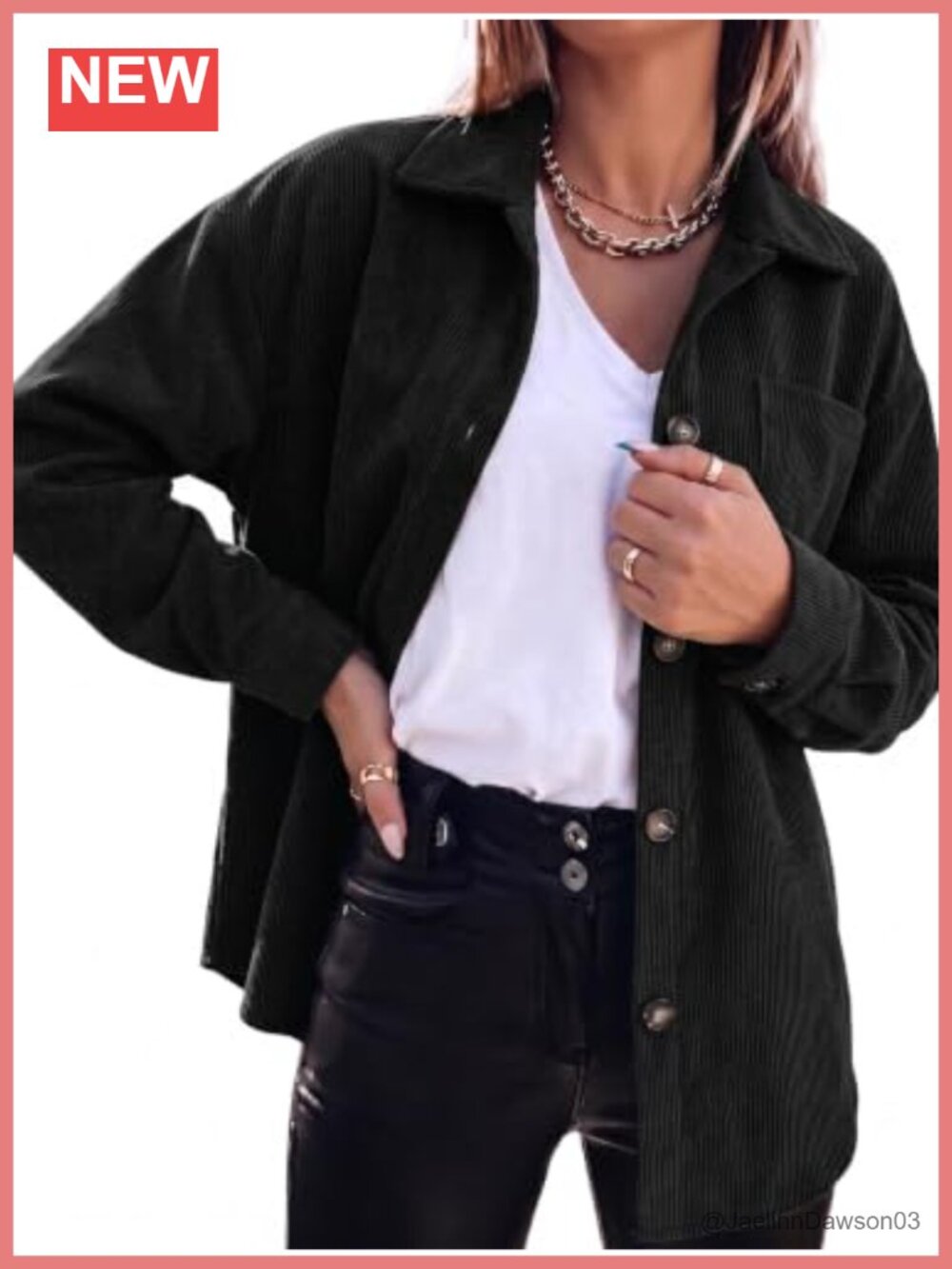 Women's Plaid Shacket Long Sleeve Button Down Flannel Boyfriend Coat